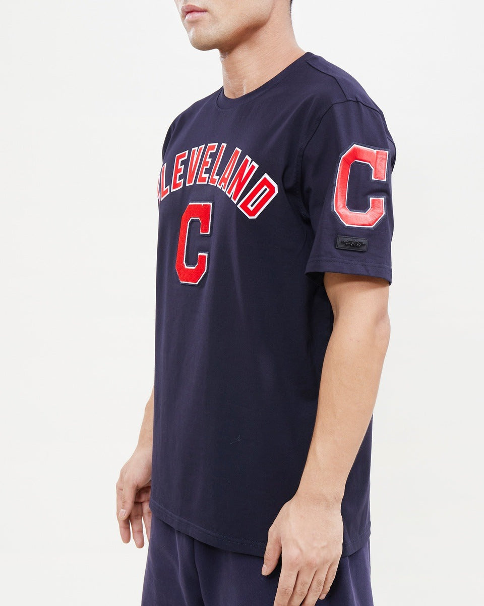 MLB CLEVELAND GUARDIANS CLASSIC BRISTLE MEN'S TOP (MIDNIGHT NAVY)
