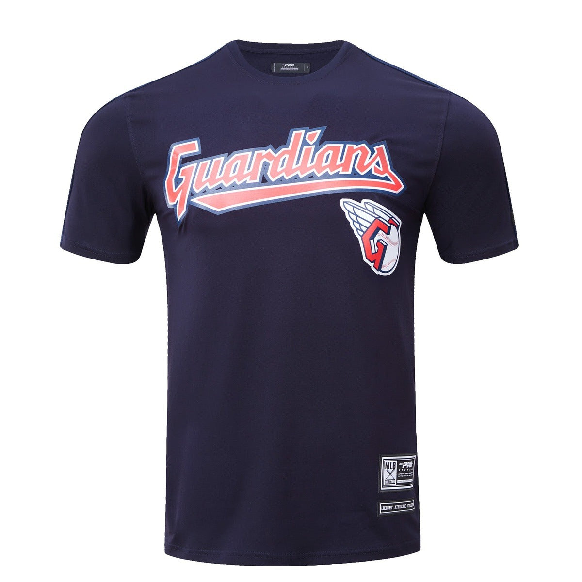 MLB CLEVELAND GUARDIANS LOGO PRO TEAM MEN'S TAPING TOP (MIDNIGHT NAVY/RED)