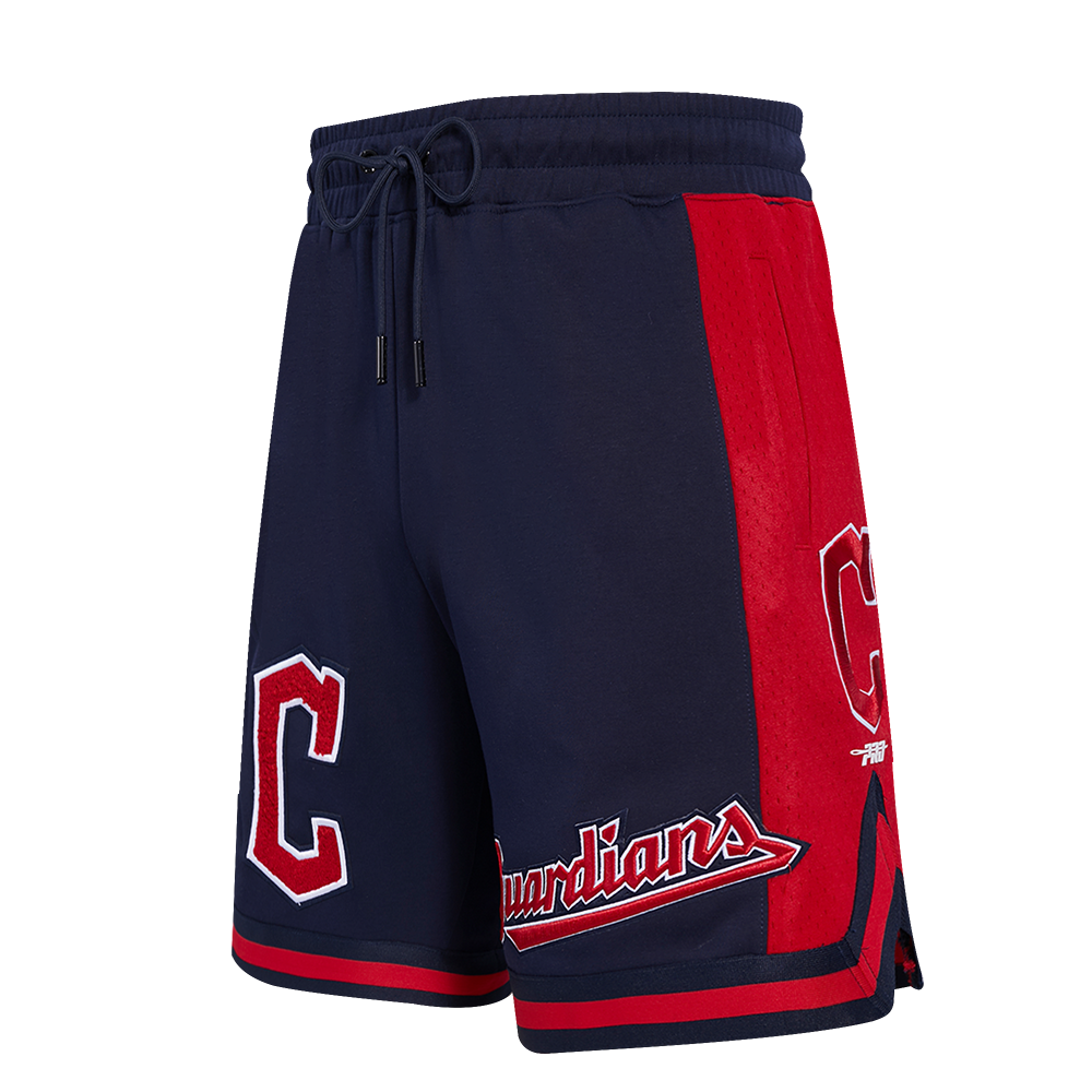 MLB CLEVELAND GUARDIANS RETRO CLASSIC SHORT 2.0 POUR HOMME (MARINE MINUIT/ROUGE)