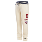 MLB CLEVELAND GUARDIANS RETRO CLASSIC MEN'S SWEATPANT (EGGSHELL/ MIDNIGHT NAVY)