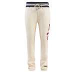 MLB CLEVELAND GUARDIANS RETRO CLASSIC MEN'S SWEATPANT (EGGSHELL/ MIDNIGHT NAVY)