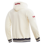 MLB CLEVELAND GUARDIANS RETRO CLASSIC MEN'S PULLOVER HOODIE (EGGSHELL/ MIDNIGHT NAVY)