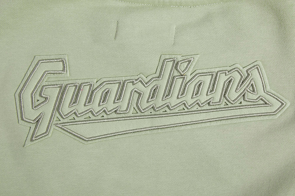 MLB CLEVELAND GUARDIANS NEUTRAL FLEECE CREWNECK (MOSS)