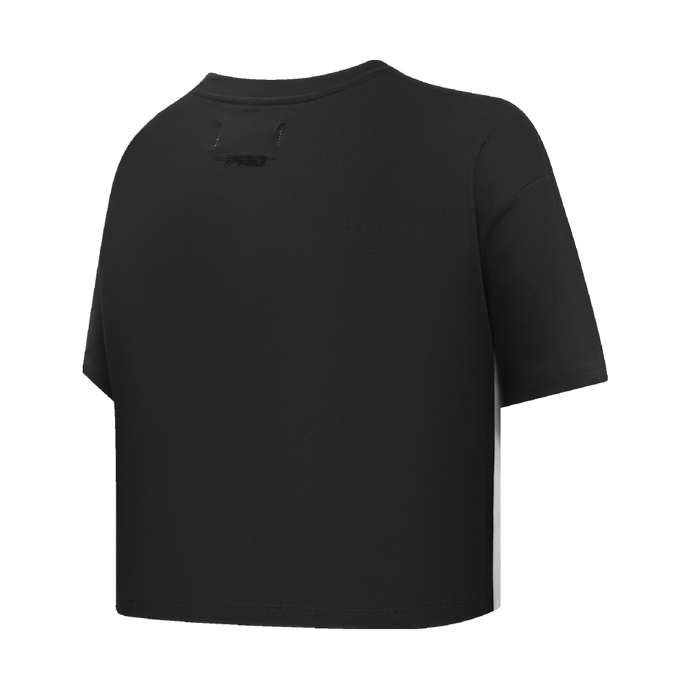 MLB COLORADO ROCKIES RETRO CLASSIC HAUT À COUPE CARRÉE POUR FEMME (NOIR)