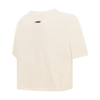 MLB COLORADO ROCKIES RETRO CLASSIC WOMEN'S BOXY TOP (EGGSHELL)