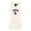 MLB COLORADO ROCKIES TRIPLE TONAL CAMISOLE DOS NAGEUR À COUPE DÉCONTRACTÉE POUR FEMME (COQUILLE D'ŒUF)
