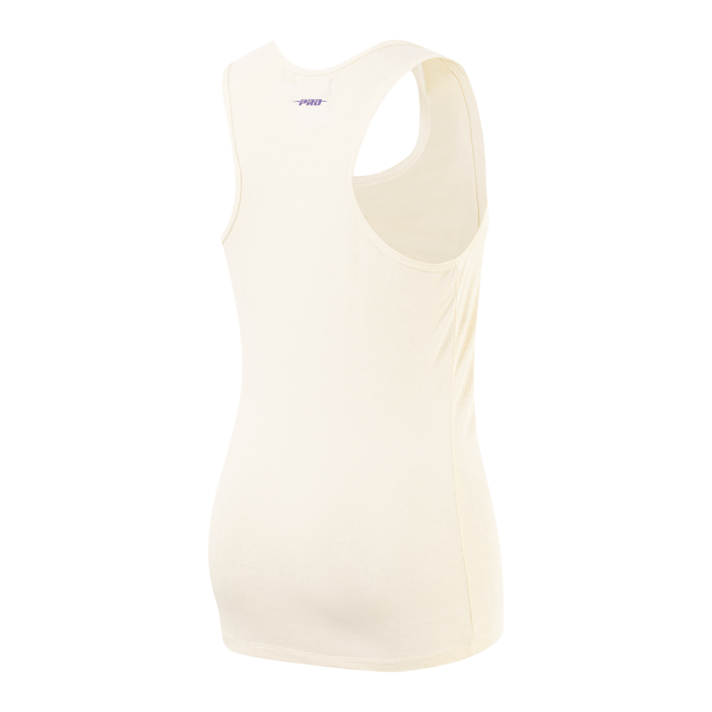 MLB COLORADO ROCKIES TRIPLE TONAL CAMISOLE DOS NAGEUR À COUPE DÉCONTRACTÉE POUR FEMME (COQUILLE D'ŒUF)