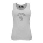 MLB COLORADO ROCKIES TRIPLE TONAL CAMISOLE DOS NAGEUR À COUPE DÉCONTRACTÉE POUR FEMME (GRIS CHINÉ)