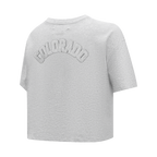 MLB COLORADO ROCKIES TRIPLE TONAL SINGLE JERSEY BOXY WOMEN'S TEE (HEATHER GREY)