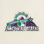 MLB COLORADO ROCKIES RETRO CLASSIC WOMEN'S RIB CROPPED PULLOVER HOODIE (EGGSHELL/ BLACK)