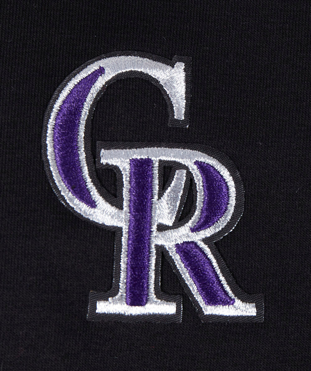 MLB COLORADO ROCKIES RETRO CLASSICS WOMEN'S LEGGING (BLACK)