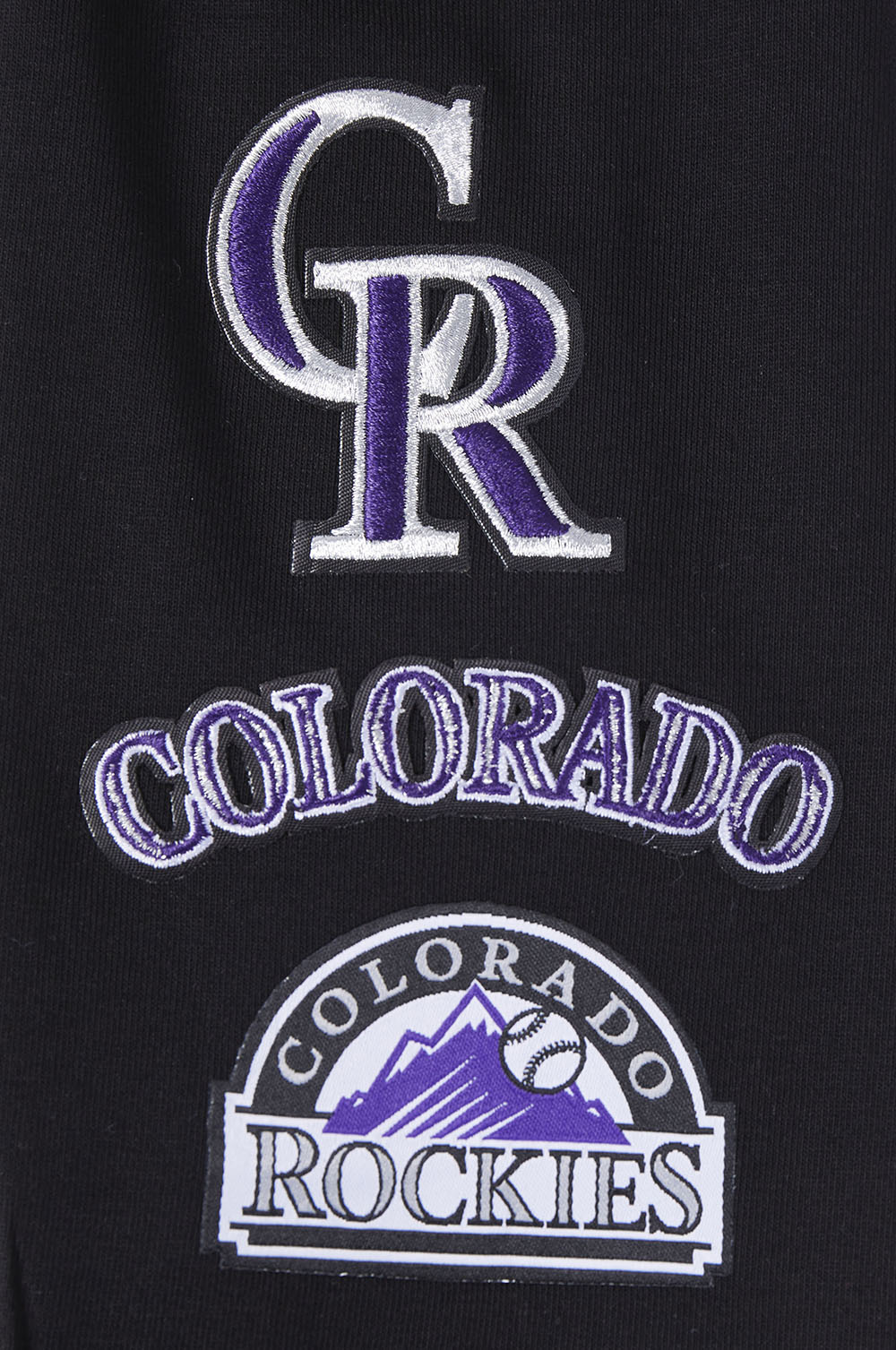 MLB COLORADO ROCKIES RETRO CLASSICS WOMEN'S LEGGING (BLACK)