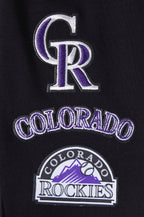 MLB COLORADO ROCKIES RETRO CLASSICS WOMEN'S LEGGING (BLACK)