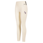 MLB COLORADO ROCKIES RETRO CLASSIC LEGGING EN JERSEY POUR FEMME (COQUILLE D'ŒUF)