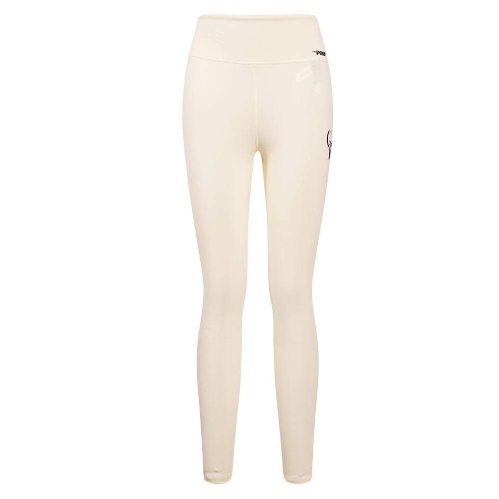 MLB COLORADO ROCKIES RETRO CLASSIC WOMEN'S JERSEY LEGGING (EGGSHELL)
