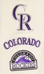 MLB COLORADO ROCKIES RETRO CLASSIC LEGGING EN JERSEY POUR FEMME (COQUILLE D'ŒUF)