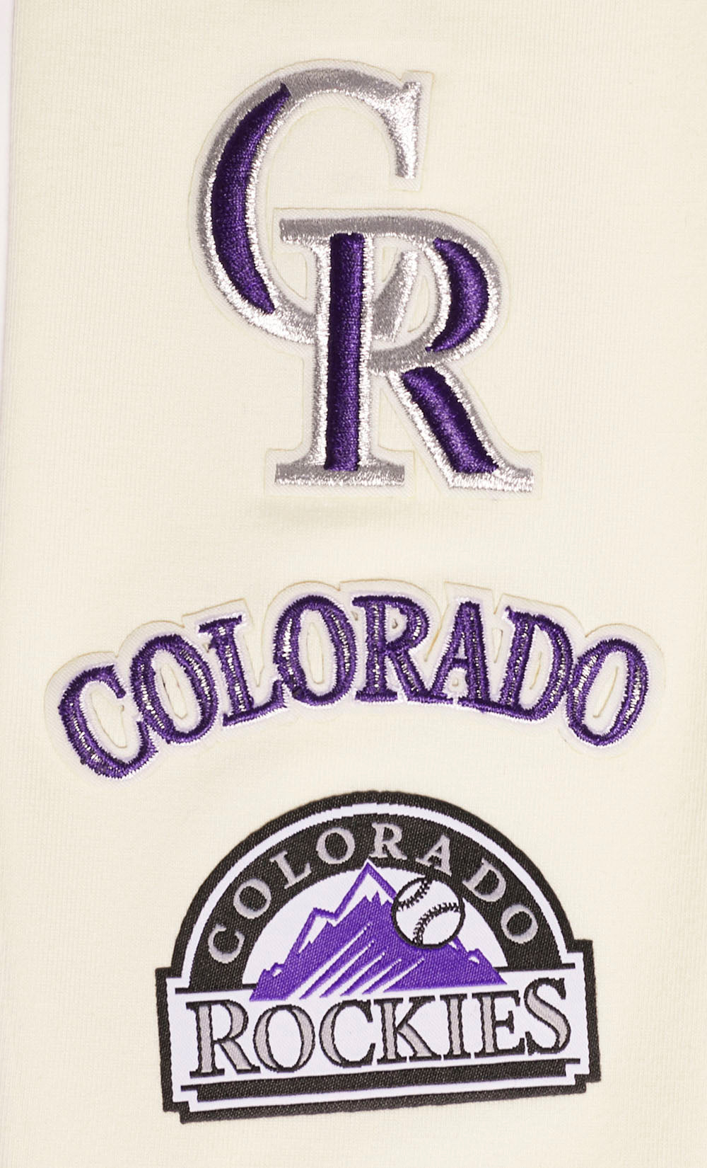 MLB COLORADO ROCKIES RETRO CLASSIC LEGGING EN JERSEY POUR FEMME (COQUILLE D'ŒUF)