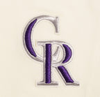 MLB COLORADO ROCKIES RETRO CLASSIC LEGGING EN JERSEY POUR FEMME (COQUILLE D'ŒUF)