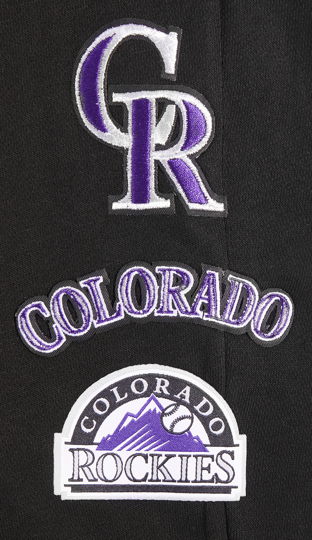 MLB COLORADO ROCKIES RETRO CLASSIC PANTALON OUATÉ CÔTELÉ POUR FEMME (NOIR)