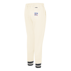 MLB COLORADO ROCKIES RETRO CLASSIC PANTALON OUATÉ CÔTELÉ POUR FEMME (COQUILLE D'ŒUF/NOIR)
