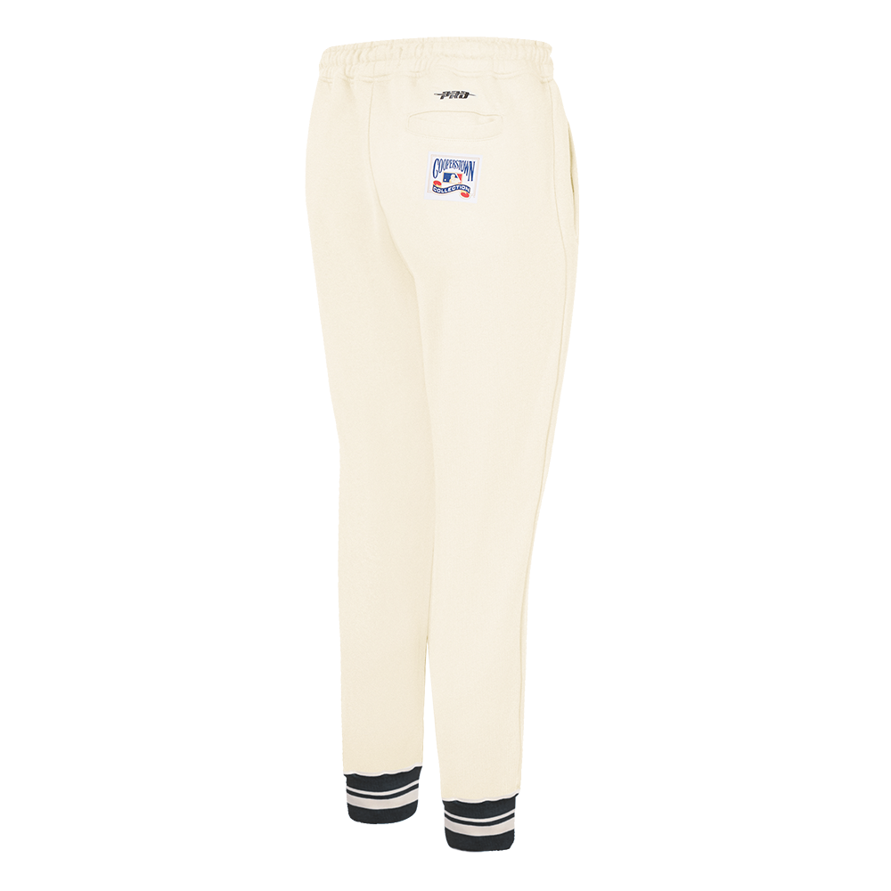MLB COLORADO ROCKIES RETRO CLASSIC PANTALON OUATÉ CÔTELÉ POUR FEMME (COQUILLE D'ŒUF/NOIR)