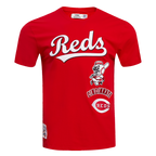 MLB CINCINNATI REDS RETRO CLASSIC HAUT À RAYURES POUR HOMME (ROUGE)