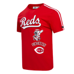 MLB CINCINNATI REDS RETRO CLASSIC HAUT À RAYURES POUR HOMME (ROUGE)