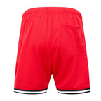 MLB CINCINNATI REDS MEN'S MESH SHORT (RED/BLACK)