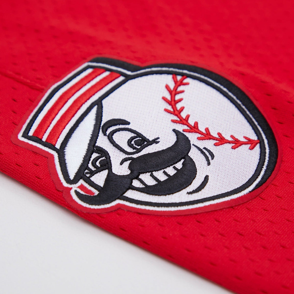 MLB CINCINNATI REDS MEN'S MESH SHORT (RED/BLACK)