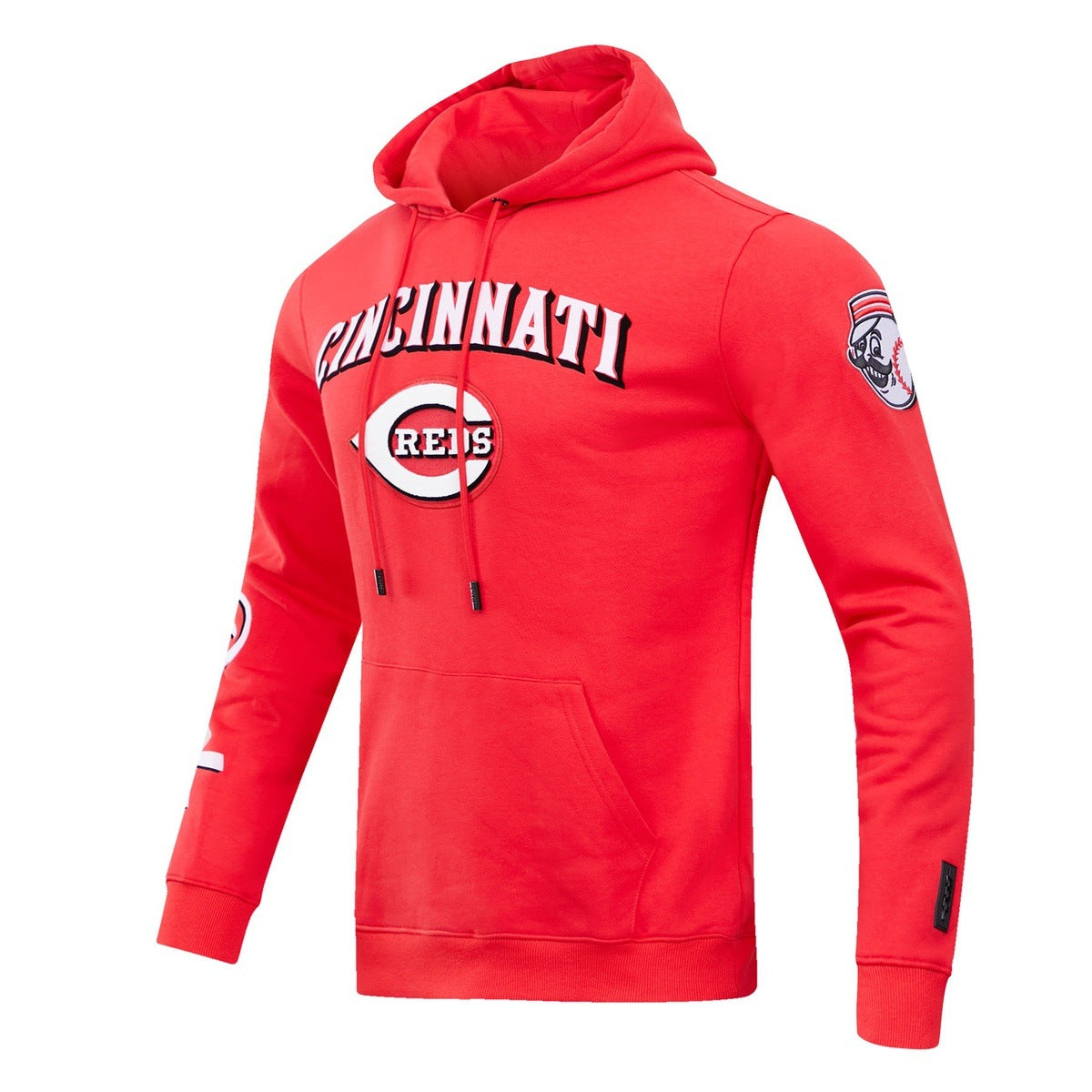 MLB CINCINNATI REDS CLASSIC MEN'S PULLOVER HOODIE (RED)
