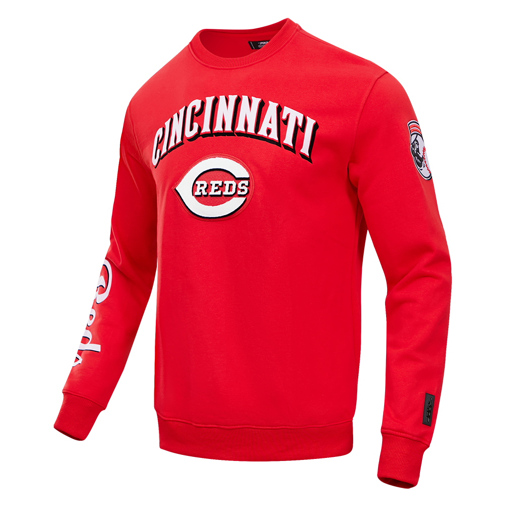 MLB CINCINNATI REDS CLASSIC MEN'S CREWNECK (RED)