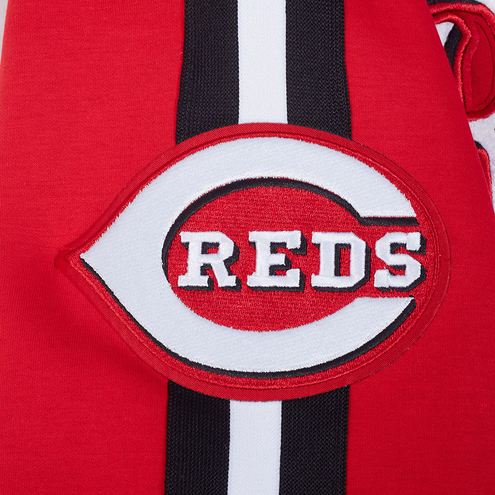 MLB CINCINNATI REDS CURRENT LOGO PRO GAME DAY MEN'S DK JACKET (RED/BLACK/WHITE)