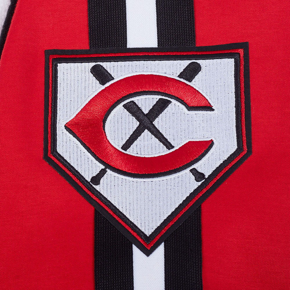 MLB CINCINNATI REDS CURRENT LOGO PRO GAME DAY MEN'S DK JACKET (RED/BLACK/WHITE)