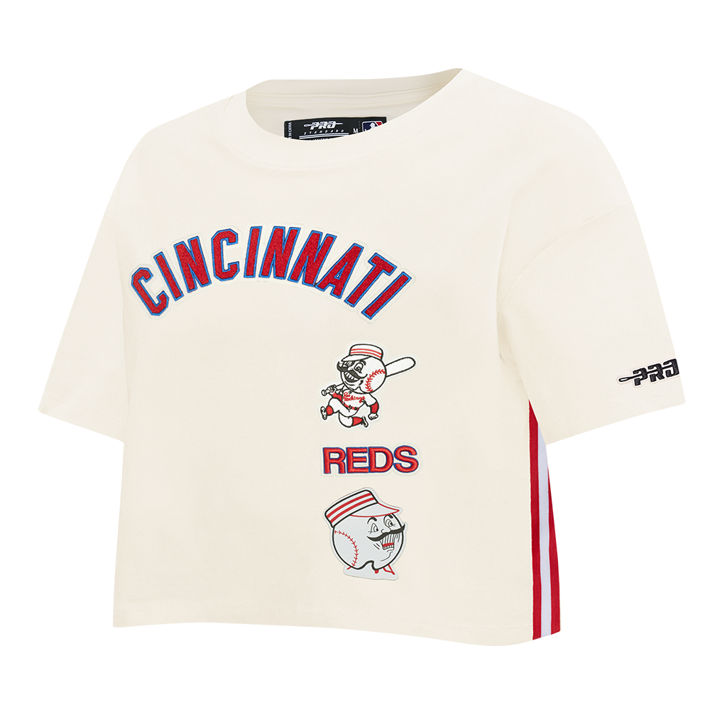 MLB CINCINNATI REDS RETRO CLASSICS WOMEN'S SHIRT (EGGSHELL)