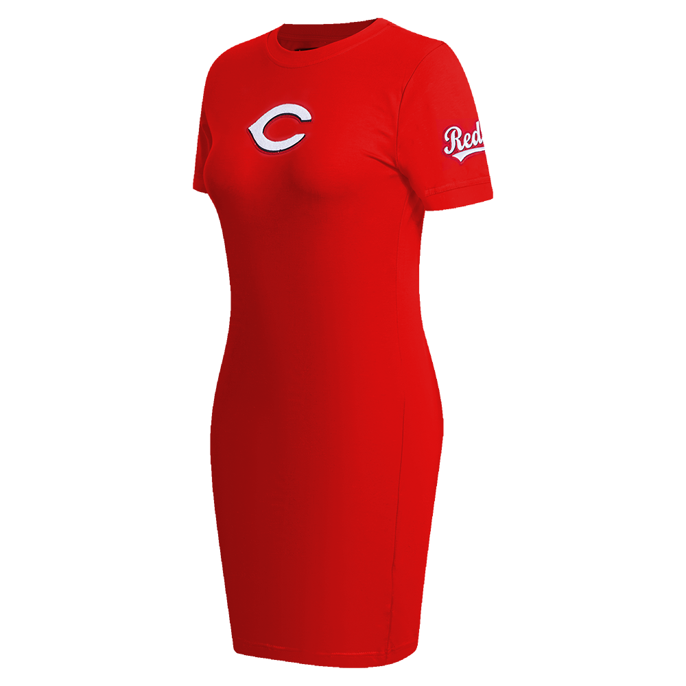 MLB CINCINNATI REDS CLASSIC WOMEN'S BODYCON DRESS (RED)