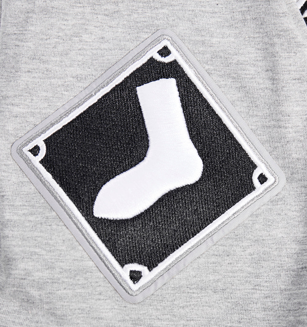 MLB CHICAGO WHITE SOX SCRIPT TAIL MEN'S SJ TOP (HEATHER GREY)