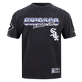 MLB CHICAGO WHITE SOX CHROME MEN'S CJ DROP SHOULDER TOP (WASHED BLACK)