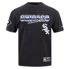 MLB CHICAGO WHITE SOX CHROME MEN'S CJ DROP SHOULDER TOP (WASHED BLACK)