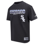 MLB CHICAGO WHITE SOX CHROME MEN'S CJ DROP SHOULDER TOP (WASHED BLACK)