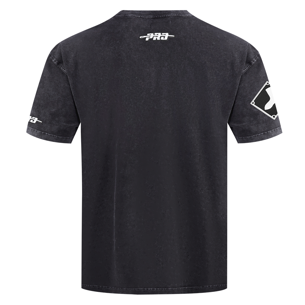 MLB CHICAGO WHITE SOX CHROME MEN'S CJ DROP SHOULDER TOP (WASHED BLACK)