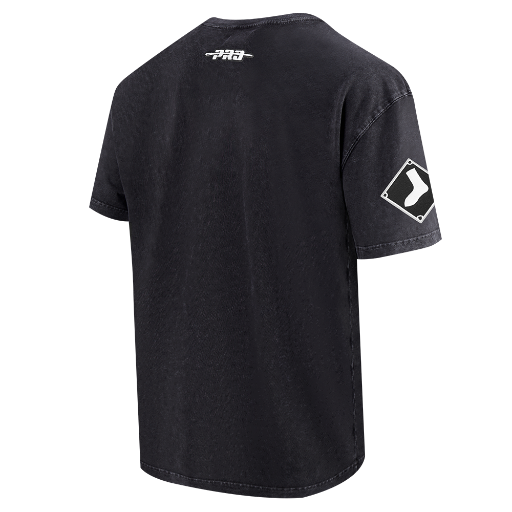 MLB CHICAGO WHITE SOX CHROME MEN'S CJ DROP SHOULDER TOP (WASHED BLACK)