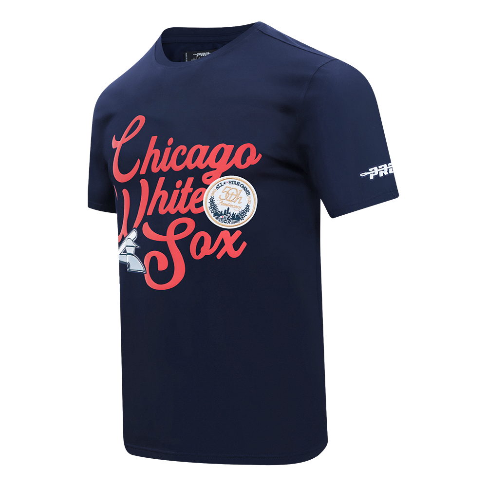 MLB CHICAGO WHITE SOX SOUVENIR HAUT EN JERSEY SIMPLE POUR HOMME (MARINE MINUIT)