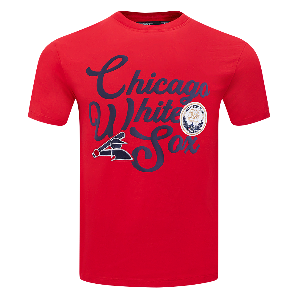 MLB CHICAGO WHITE SOX SOUVENIR HAUT EN JERSEY SIMPLE POUR HOMME (ROUGE)