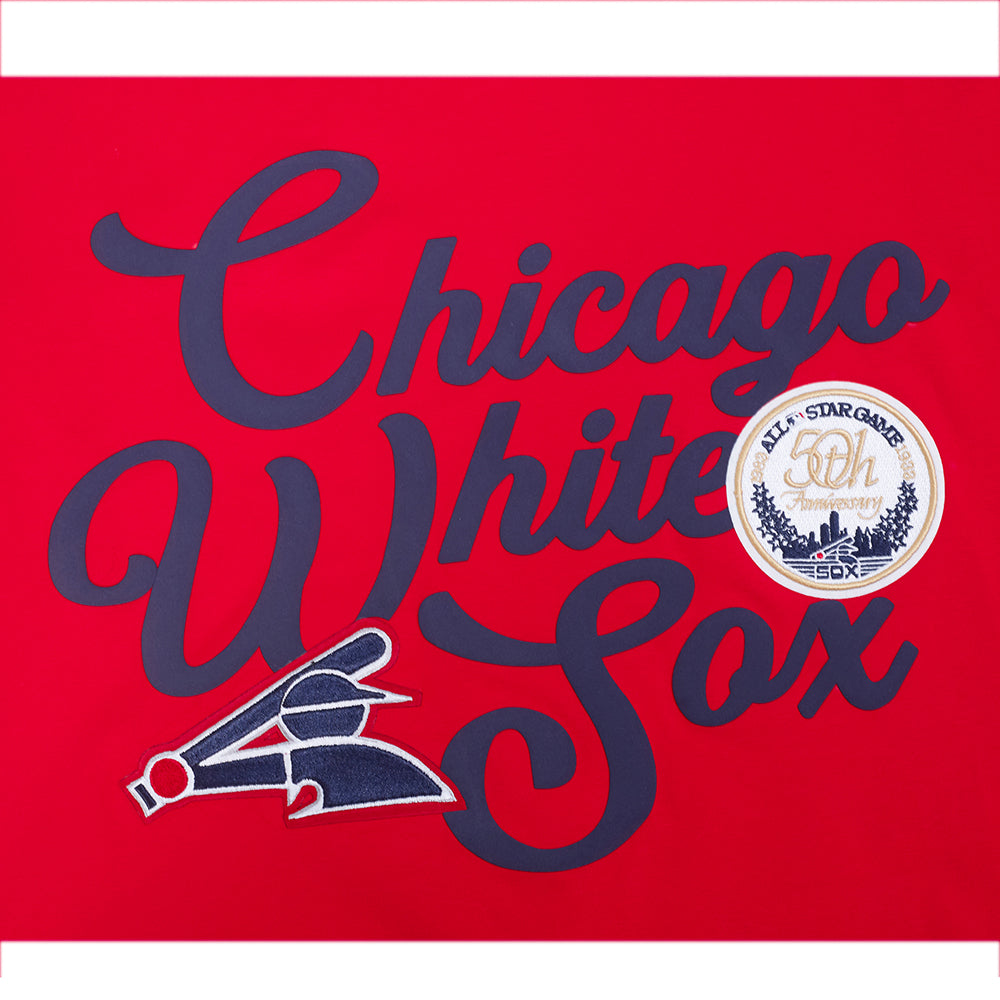 MLB CHICAGO WHITE SOX SOUVENIR HAUT EN JERSEY SIMPLE POUR HOMME (ROUGE)