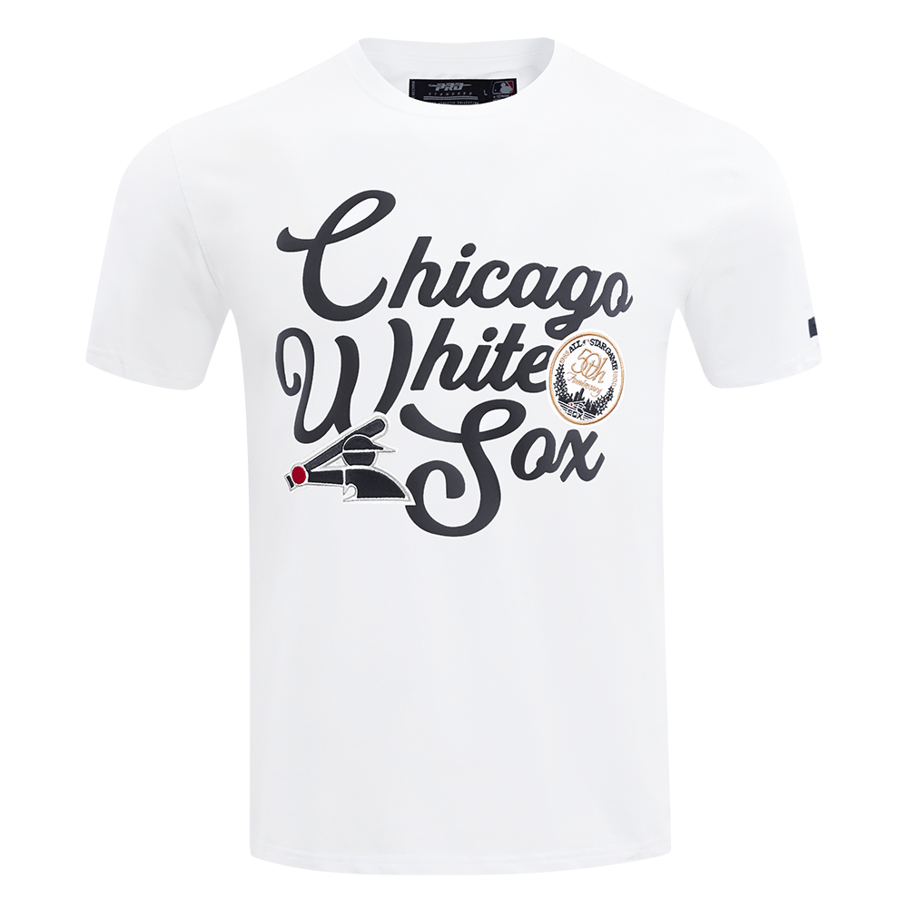 MLB CHICAGO WHITE SOX SOUVENIR MEN'S SJ TOP (WHITE)