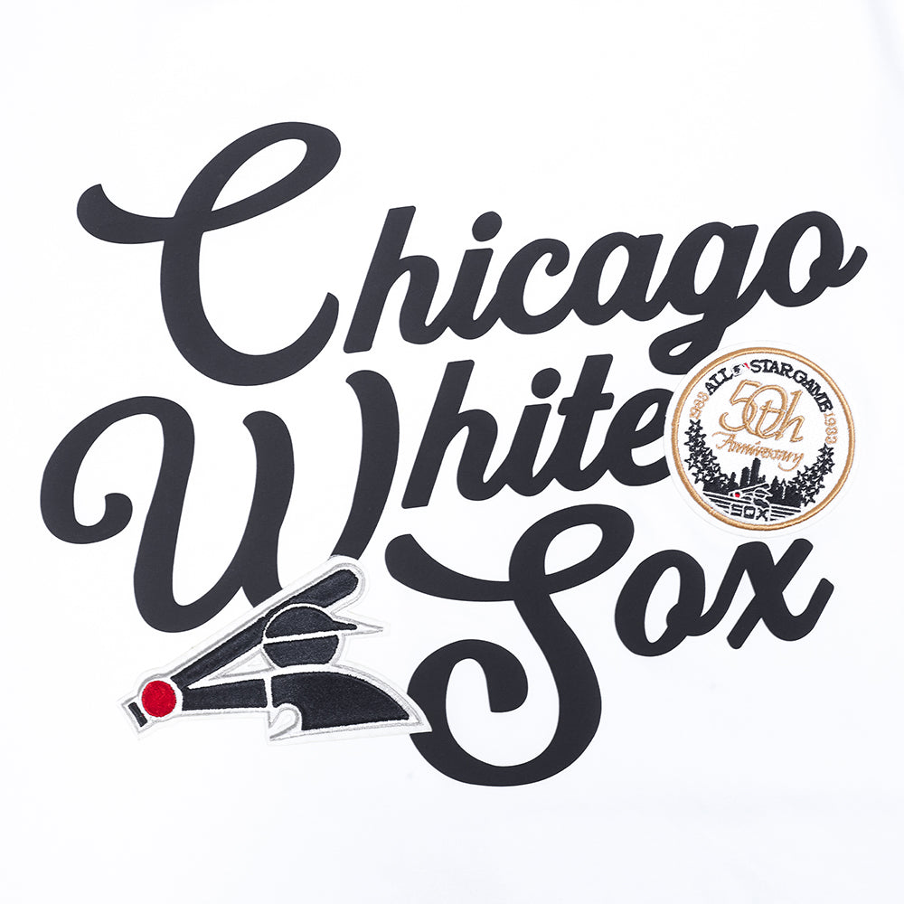 MLB CHICAGO WHITE SOX SOUVENIR MEN'S SJ TOP (WHITE)
