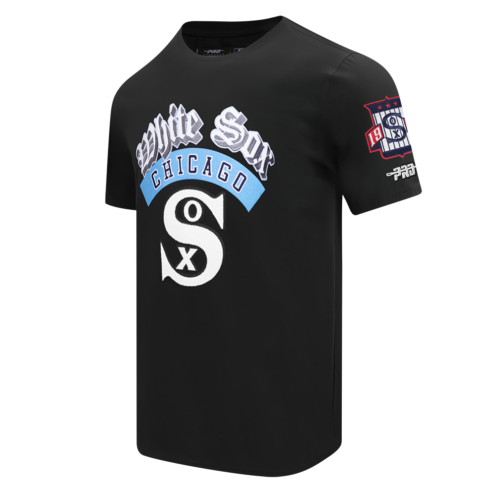 MLB CHICAGO WHITE SOX BEST OF HAUT EN JERSEY DE COTON À ÉPAULES TOMBANTES POUR HOMME (NOIR)