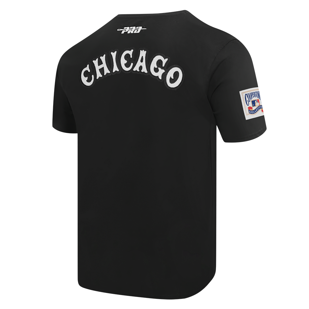 MLB CHICAGO WHITE SOX BEST OF HAUT EN JERSEY DE COTON À ÉPAULES TOMBANTES POUR HOMME (NOIR)