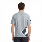 MLB CHICAGO WHITE SOX LIVING LARGE HAUT EN JERSEY DE COTON À ÉPAULES TOMBANTES POUR HOMME (GRIS CHINÉ FONCÉ)