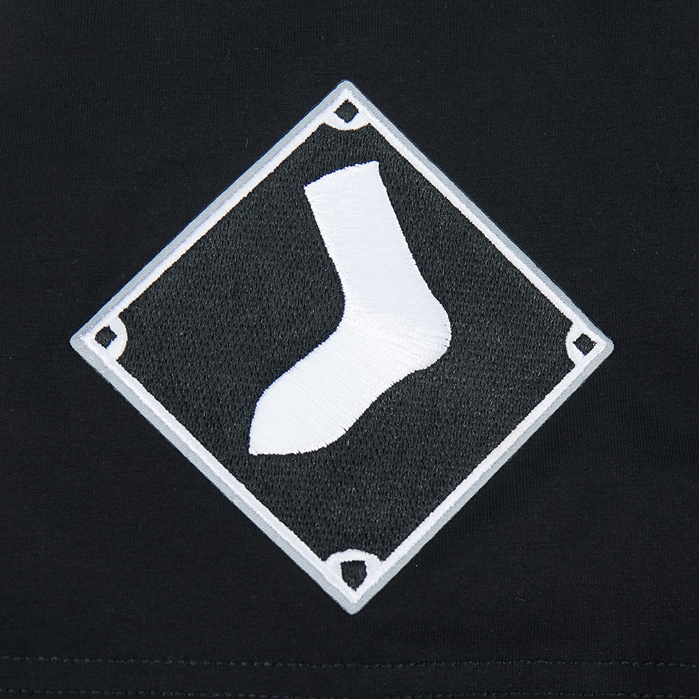 MLB CHICAGO WHITE SOX CITY ARCH HAUT EN JERSEY SIMPLE POUR HOMME (NOIR)